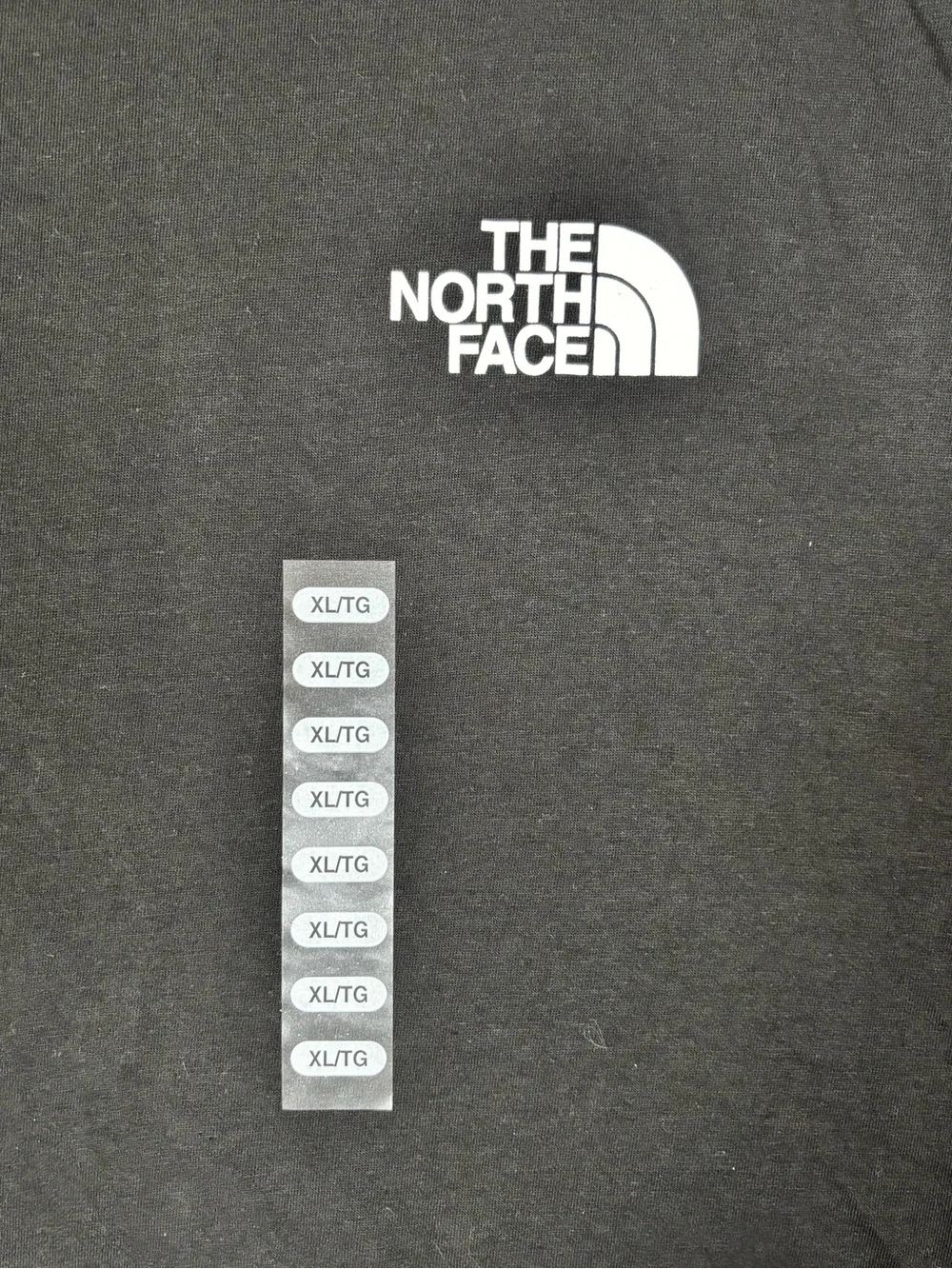 NWT The North Face Womens Throwback Short Sleeve Tee Black/White Logo Size XL - Picture 2 of 8